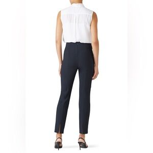 TIbi Anson Stretch Tailored Pants Navy Blue Sz 6W